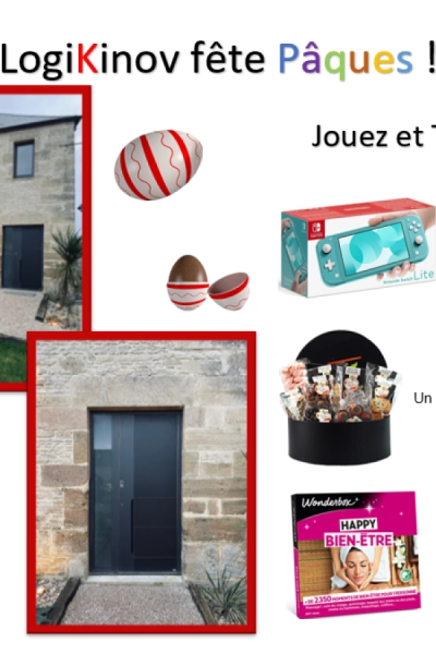 Cherchez des Å“ufs et gagnez des cadeaux avec Logikinov !