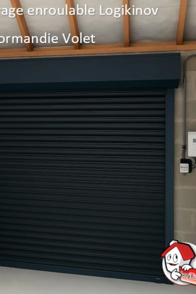 Gagnez de la place avec une porte de garage enroulable en Normandie