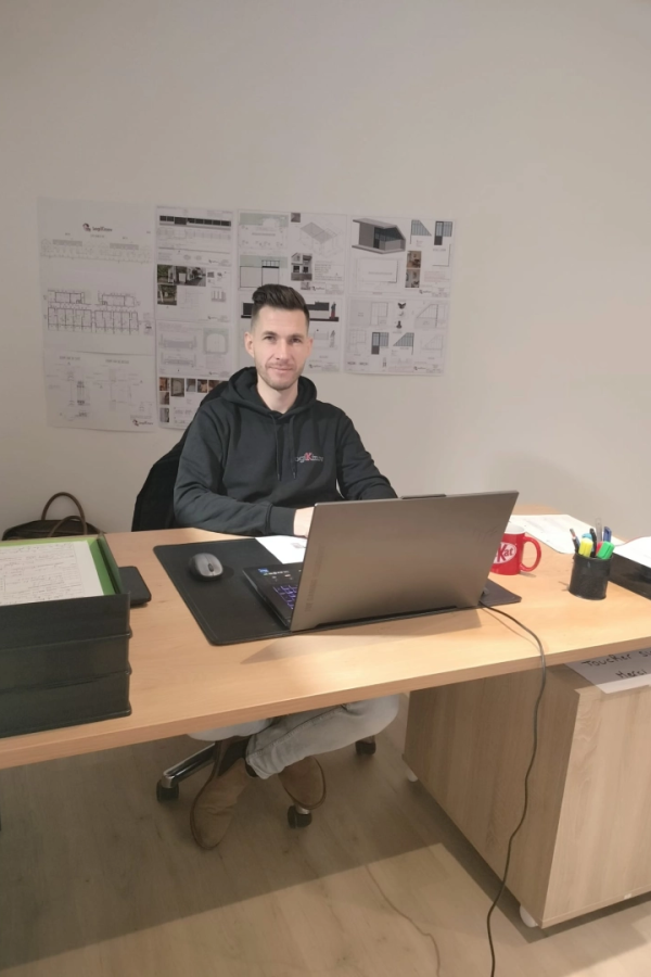 Portrait collaborateur Logikinov de Fleury sur Orne : François, métreur