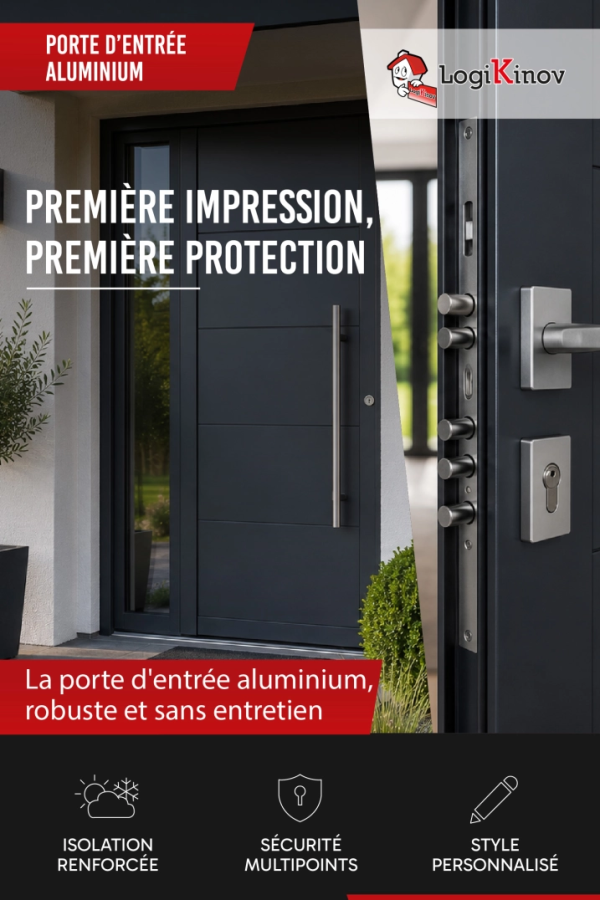 Pourquoi choisir la porte d’entrée aluminium en Normandie ?