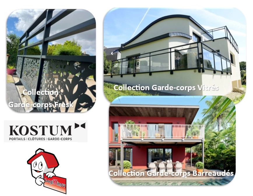 Des garde-corps personnalisables