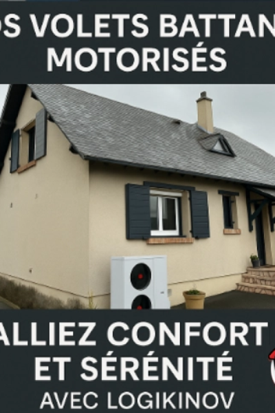 Simplifiez votre quotidien avec des volets battants motorisés