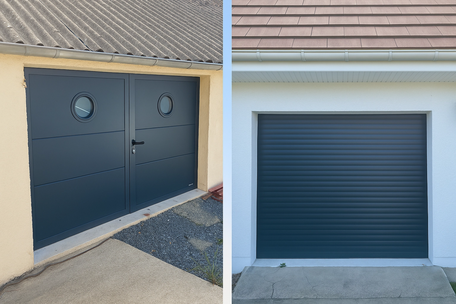 Porte de garage sectionnelle plafond - Explorez nos autres options de portes de garage en Normandie