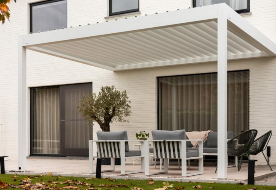 Pergolas et Carports - La pergola bioclimatique en Normandie
