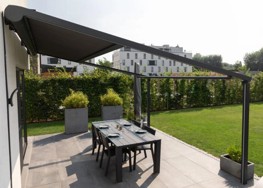 Pergolas et Carports - Pergola à toile rétractable