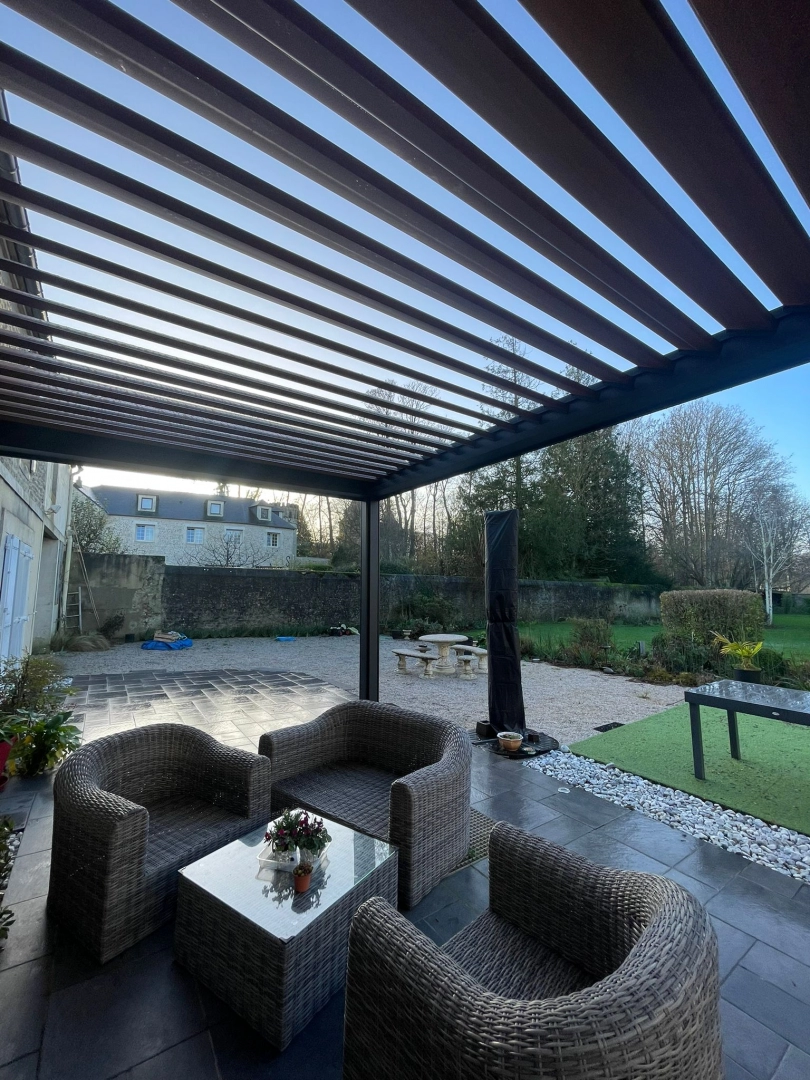 Pergola bioclimatique - Pergola aluminium