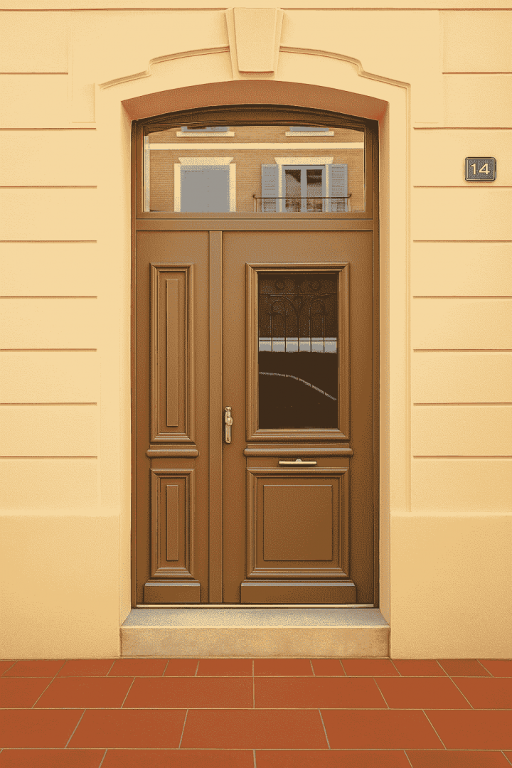 Portes d'entrée - Porte d’entrée alu et bois