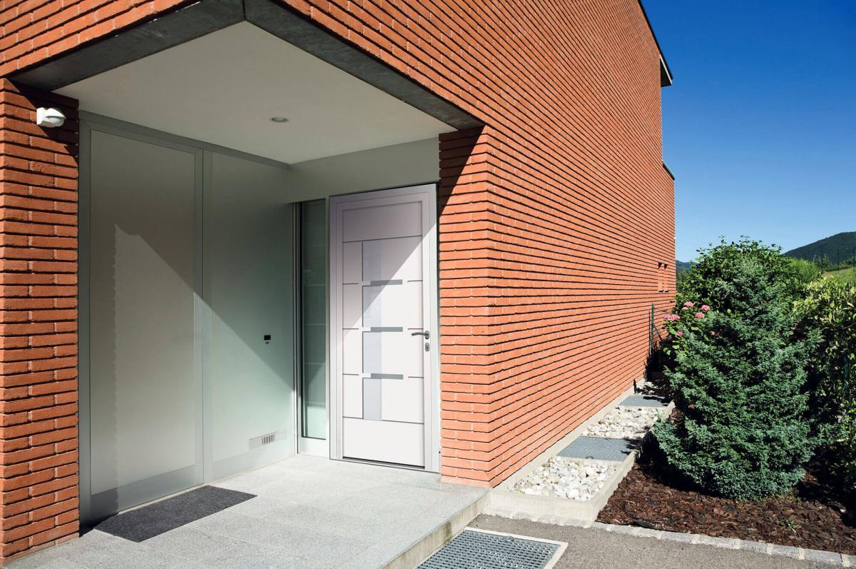 Porte d'entrée PVC