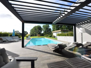 Création d'une pergola pour profiter du soleil à Deauville