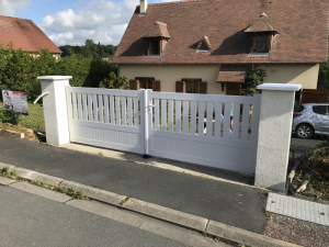 Rénovation d'un portail sans entretien en Normandie