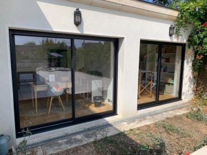 Pose de 20 menuiseries en aluminium par l’agence de Saint Lô