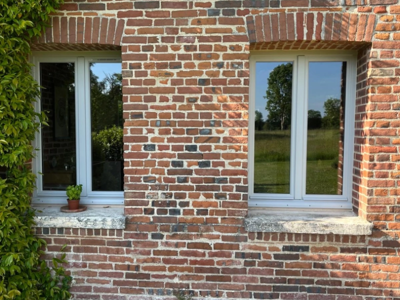 Installation de fenêtres en bois près de Lisieux