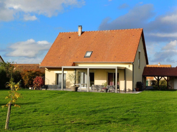 Mise en place d’une pergola Brustor dans le Calvados - Caen - Calvados